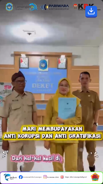 Foto: BUDAYA ANTI KORUPSI