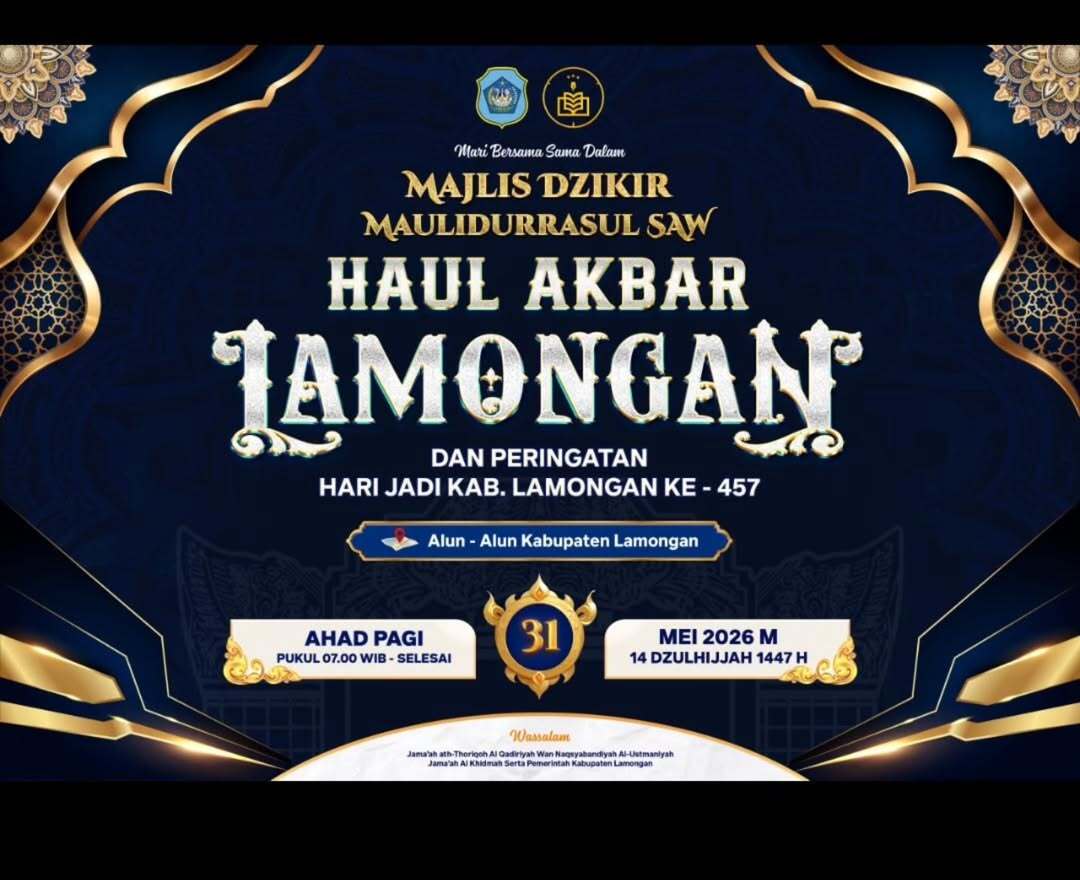 Foto: Mari bersama sama hadir dalam Majlis Dzikir, Maulidurrosul SAW dan Haul