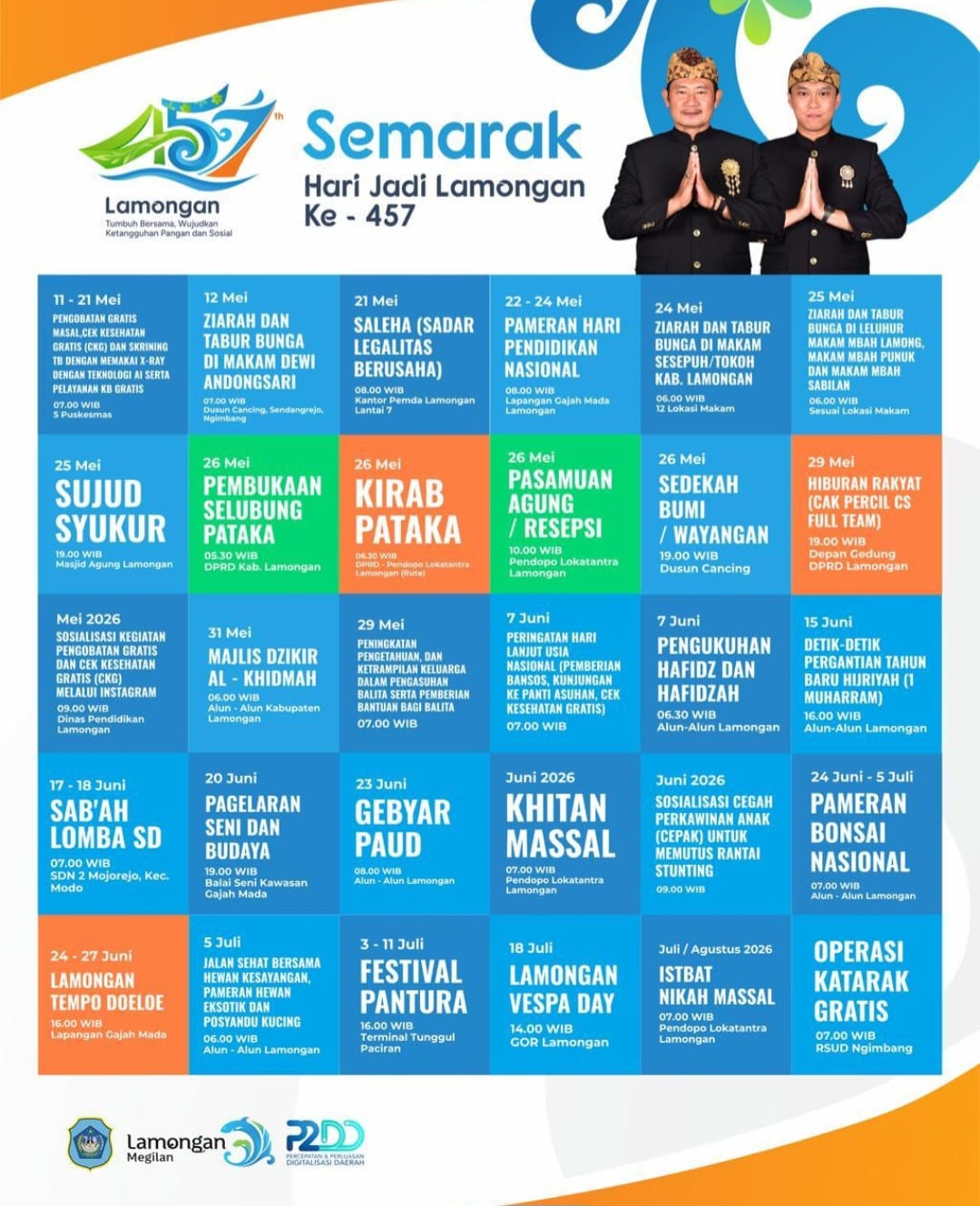 Foto: SEMARAK HARI JADI LAMONGAN KE 457