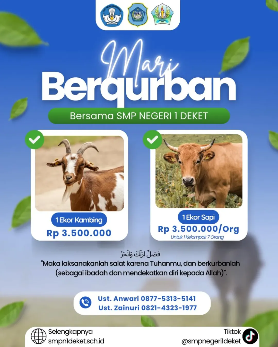 Foto: MANFAAT BERKURBAN IDUL ADHA