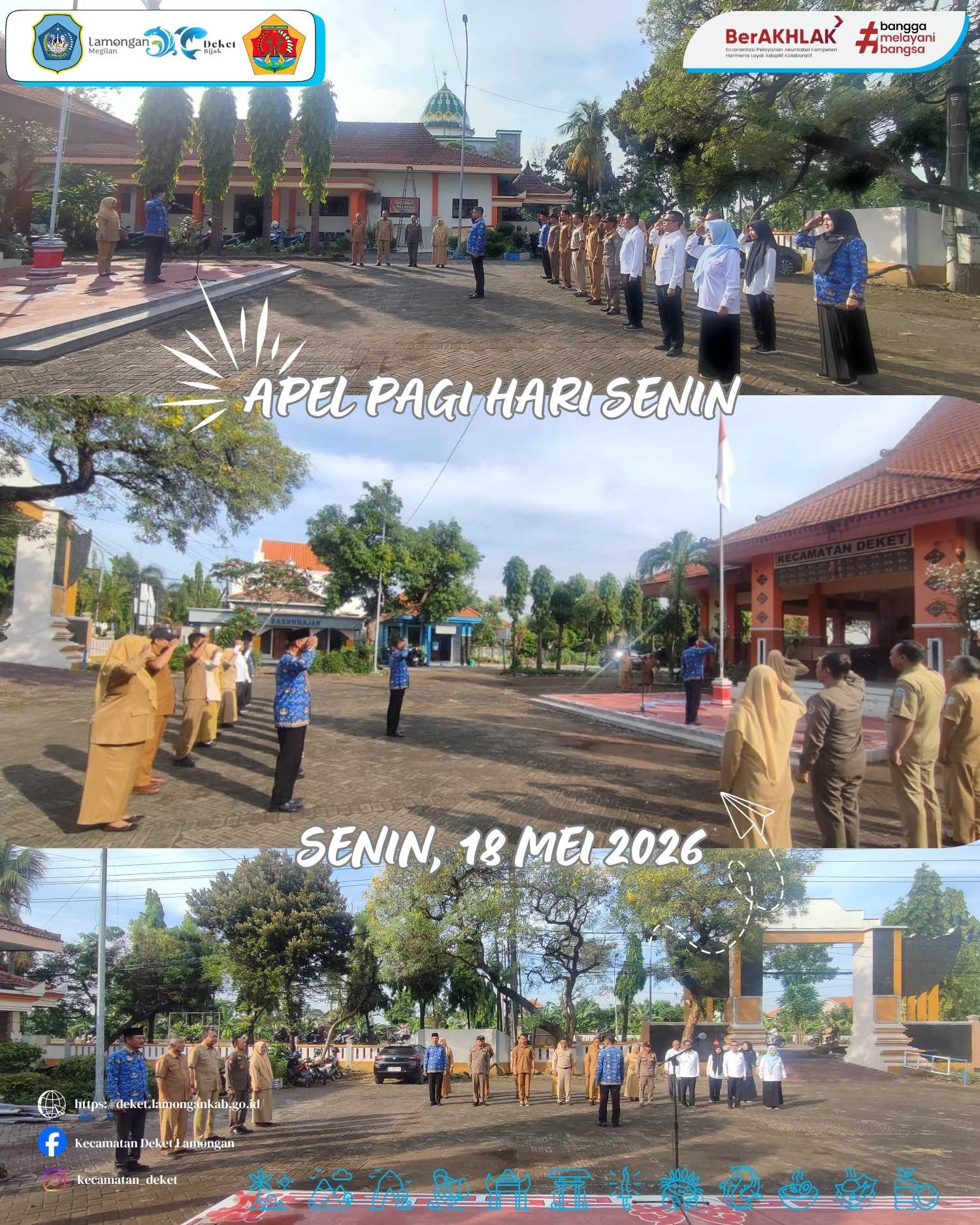Foto: APEL PAGI HARI SENIN