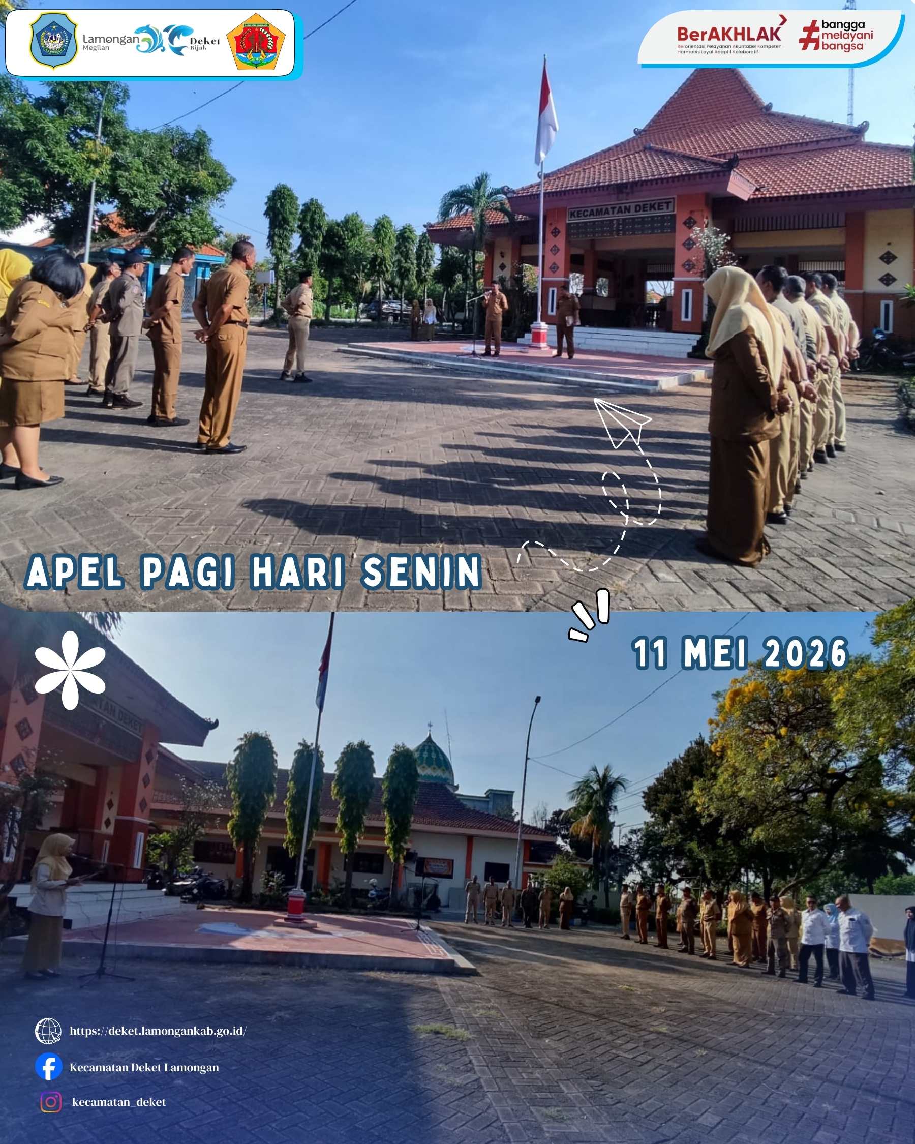 Foto: APEL PAGI HARI SENIN, 11 MEI 2026