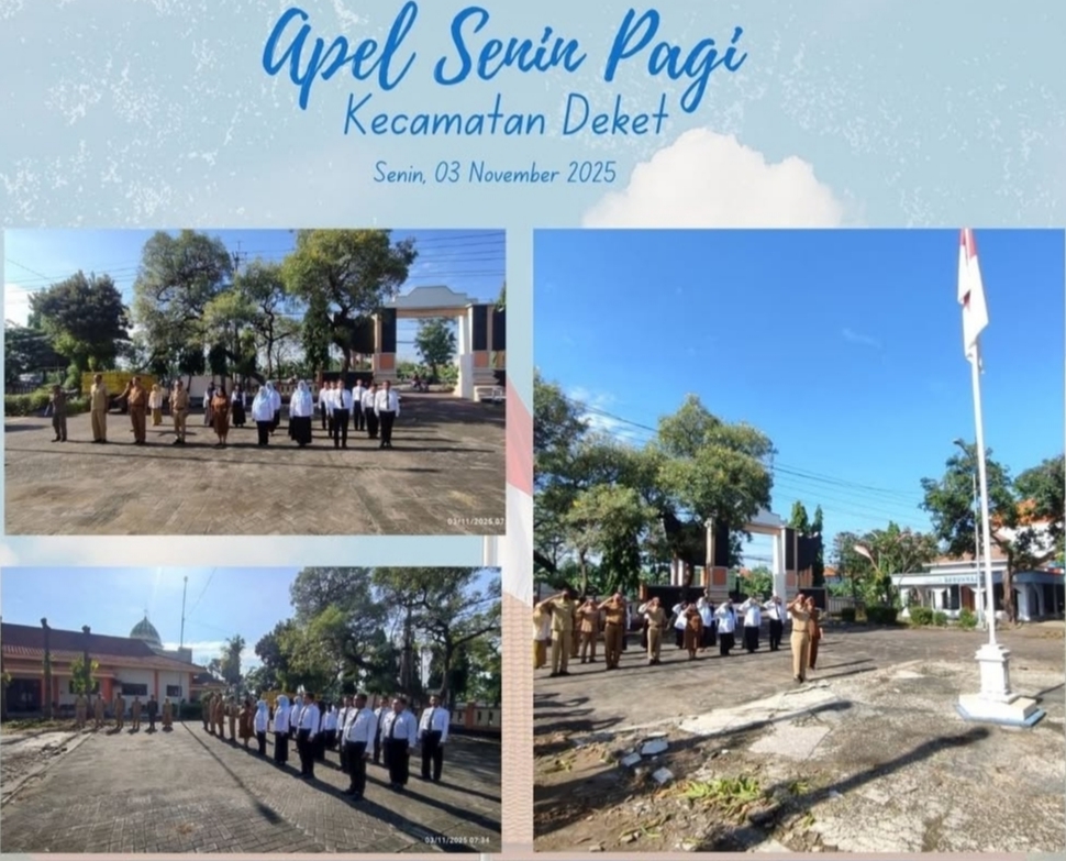 Foto: APEL PAGI MINGGU PERTAMA BULAN NOVEMBER 2025