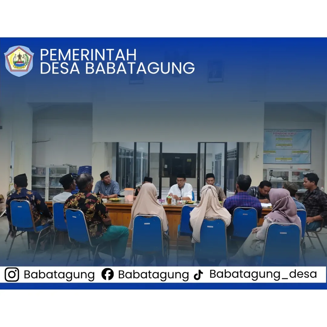 Foto: Rapat koordinasi (1/5) Pemerintah Desa Babatagung dan BPD
