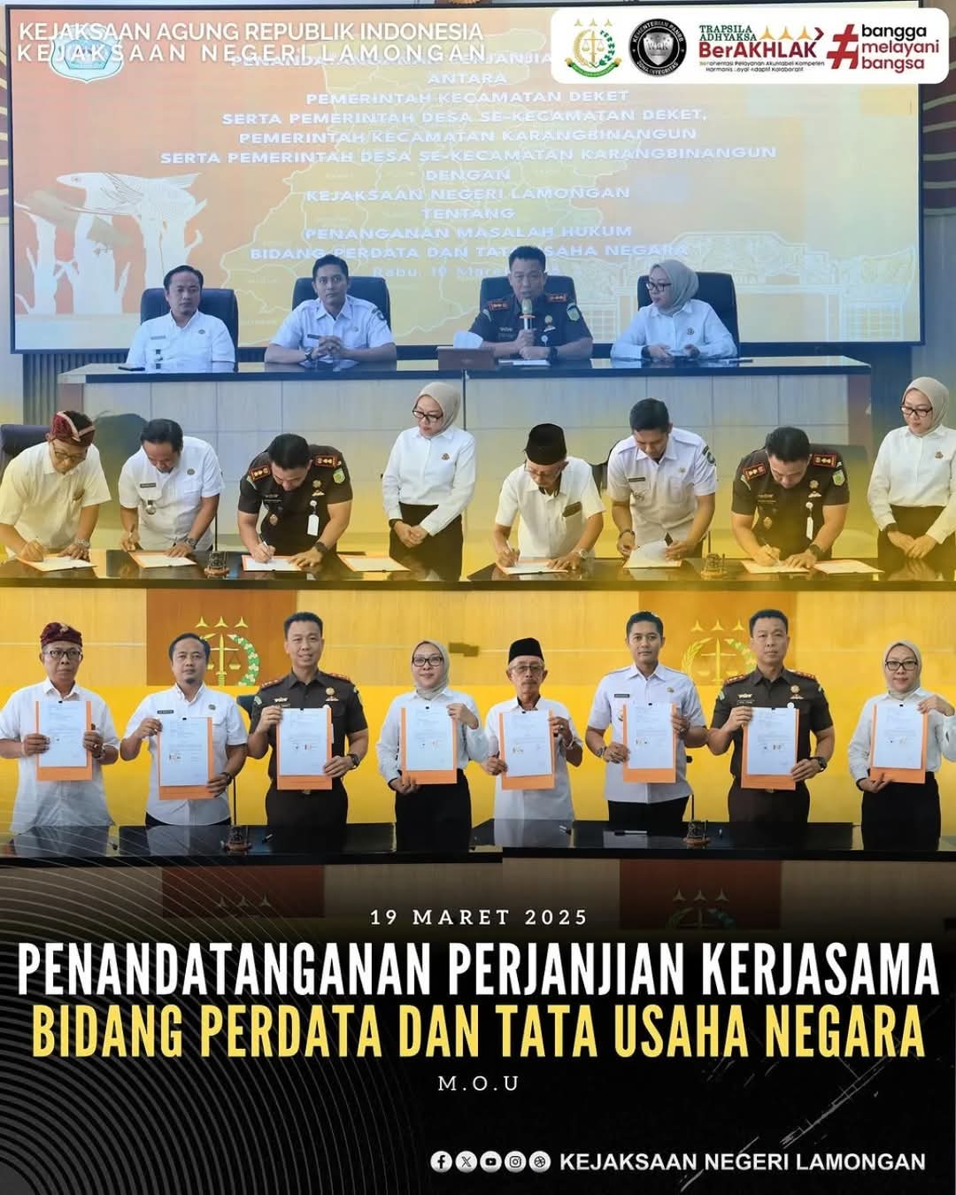 Penandatanganan Perjanjian Kerjasama (MoU)