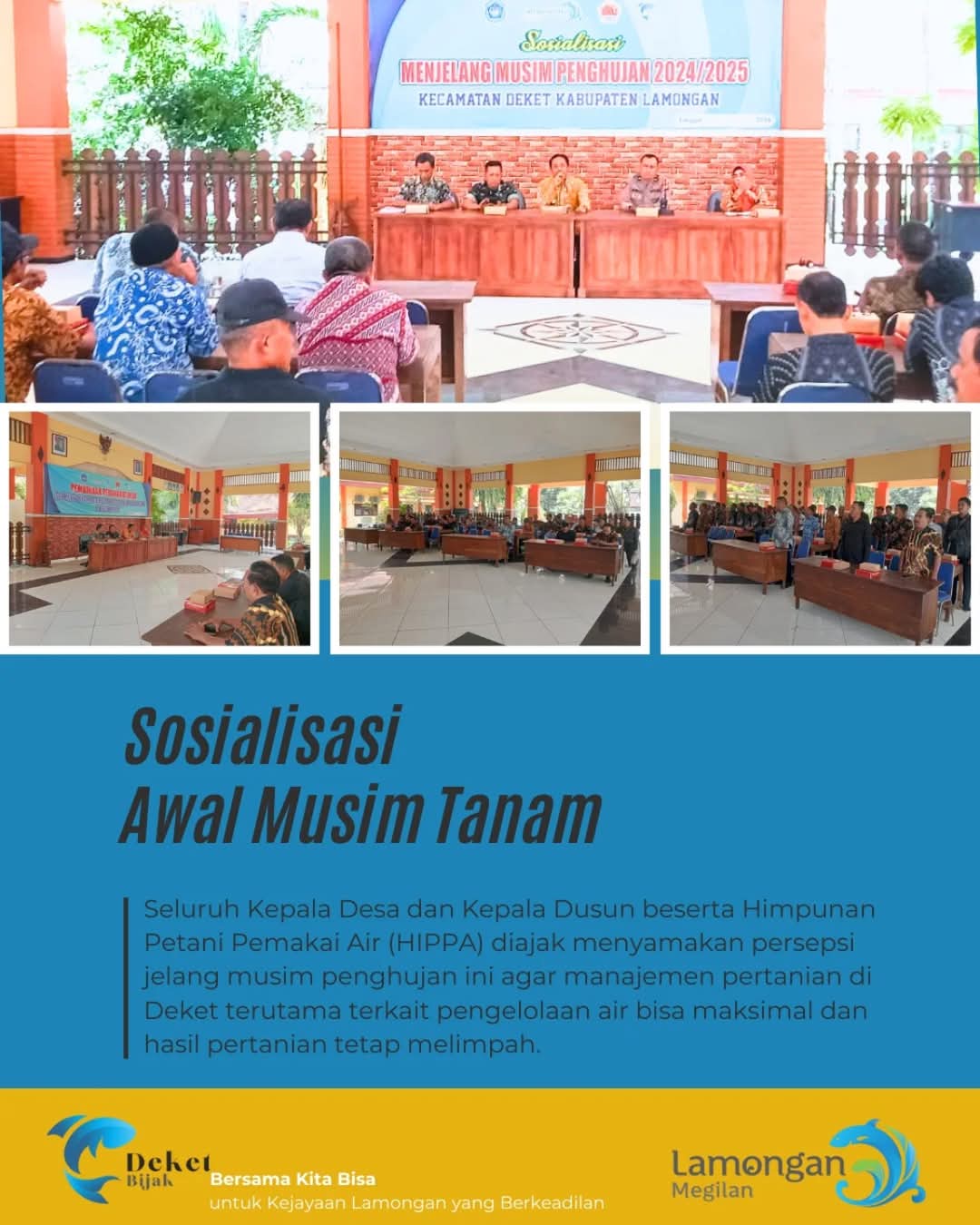 Sosialisasi Awal Musim Tanam