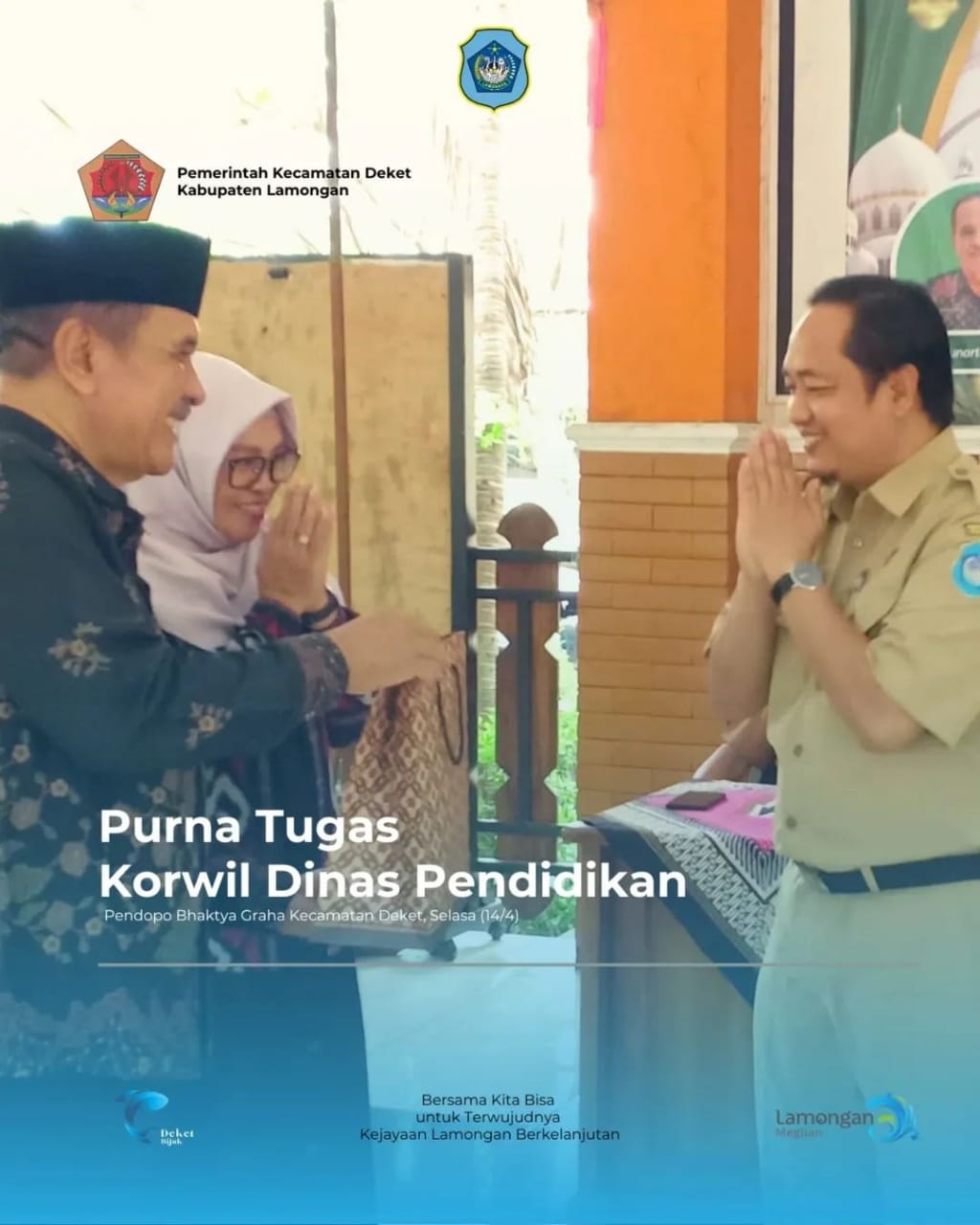 PURNA TUGAS BAPAK KORWIL PENDIDIKAN