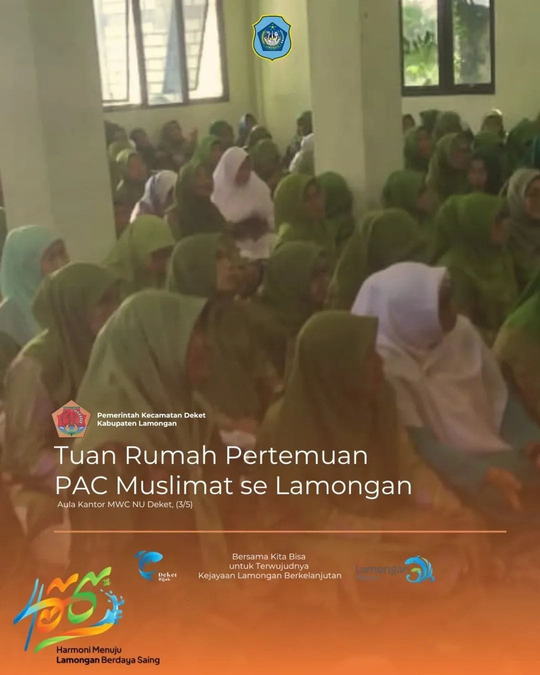 Pertemuan PAC Muslimat se-Lamongan