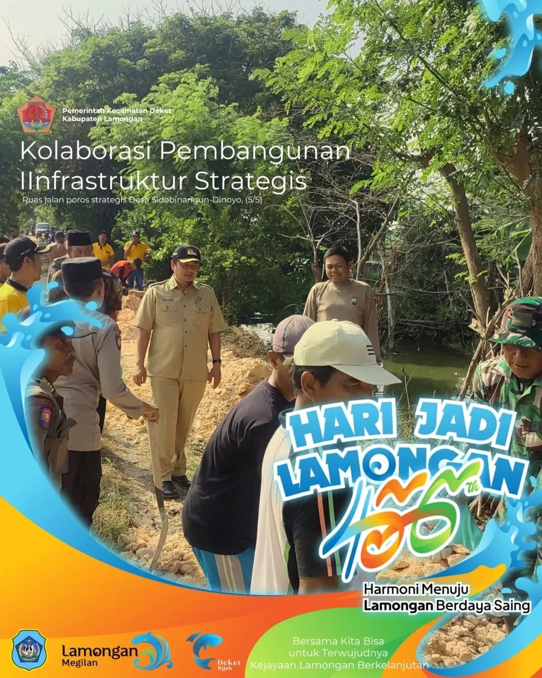 Kolaborasi dengan berbagai pihak diperlukan dalam pembangunan.