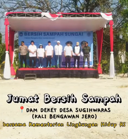 Foto: JUMAT BERSIH SAMPAH BERSAMA KEMENTERIAN LINGKUNGAN HIDUP RI