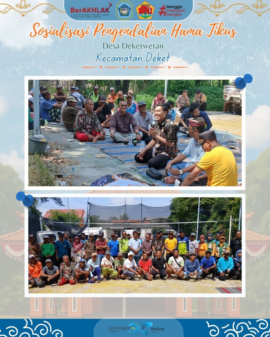 Foto: SOSIALISASI PENGENDALIAN HAMA TIKUS