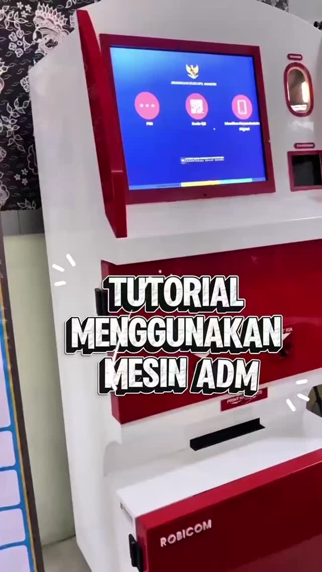 Foto: CETAK DOKUMEN KEPENDUDUKAN LEBIH MUDAH LEWAT MESIN ADM