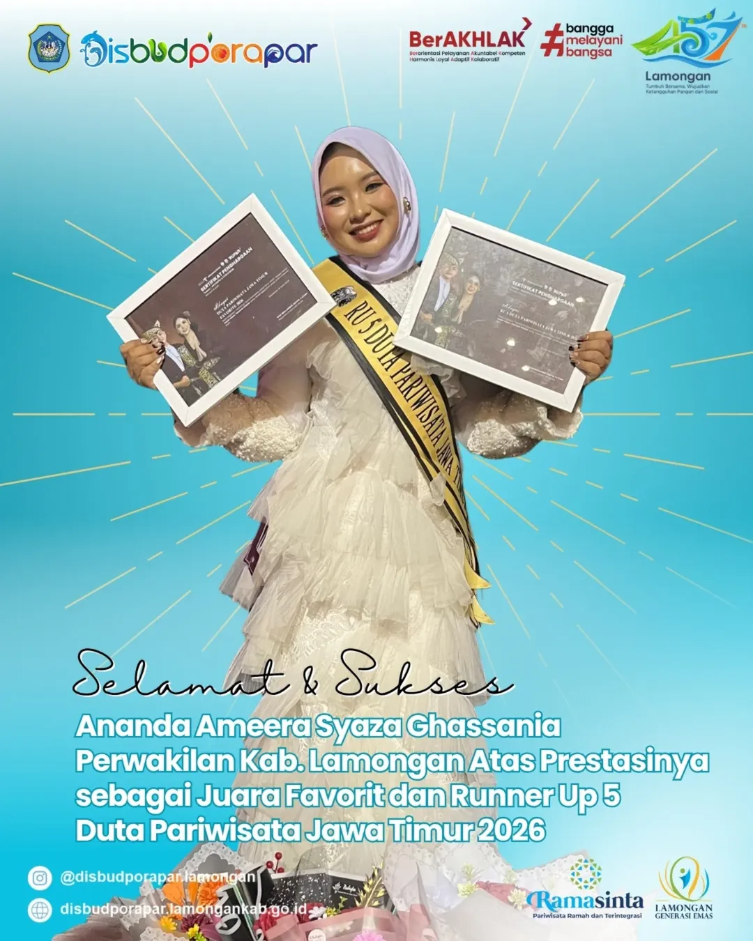 Foto: Prestasi Gemilang dari Lamongan! 🏆✨