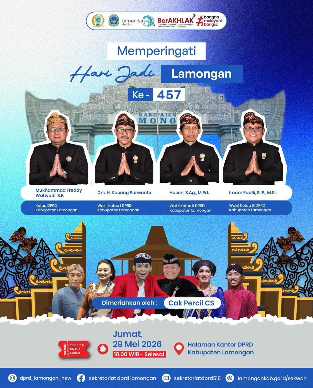 Foto: SAKSIKAN dan RAMAikan Untuk Seluruh Warga Lamongan