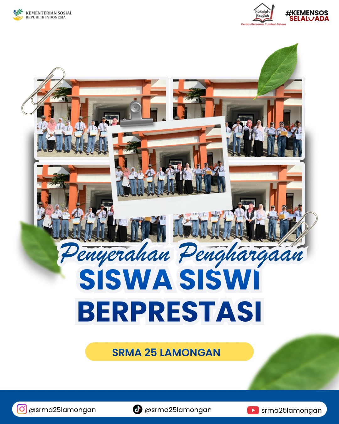 Foto: 🏆✨ “Prestasi bukan tentang siapa yang paling hebat, tapi siapa yang terus berani berkembang.” ✨🏆