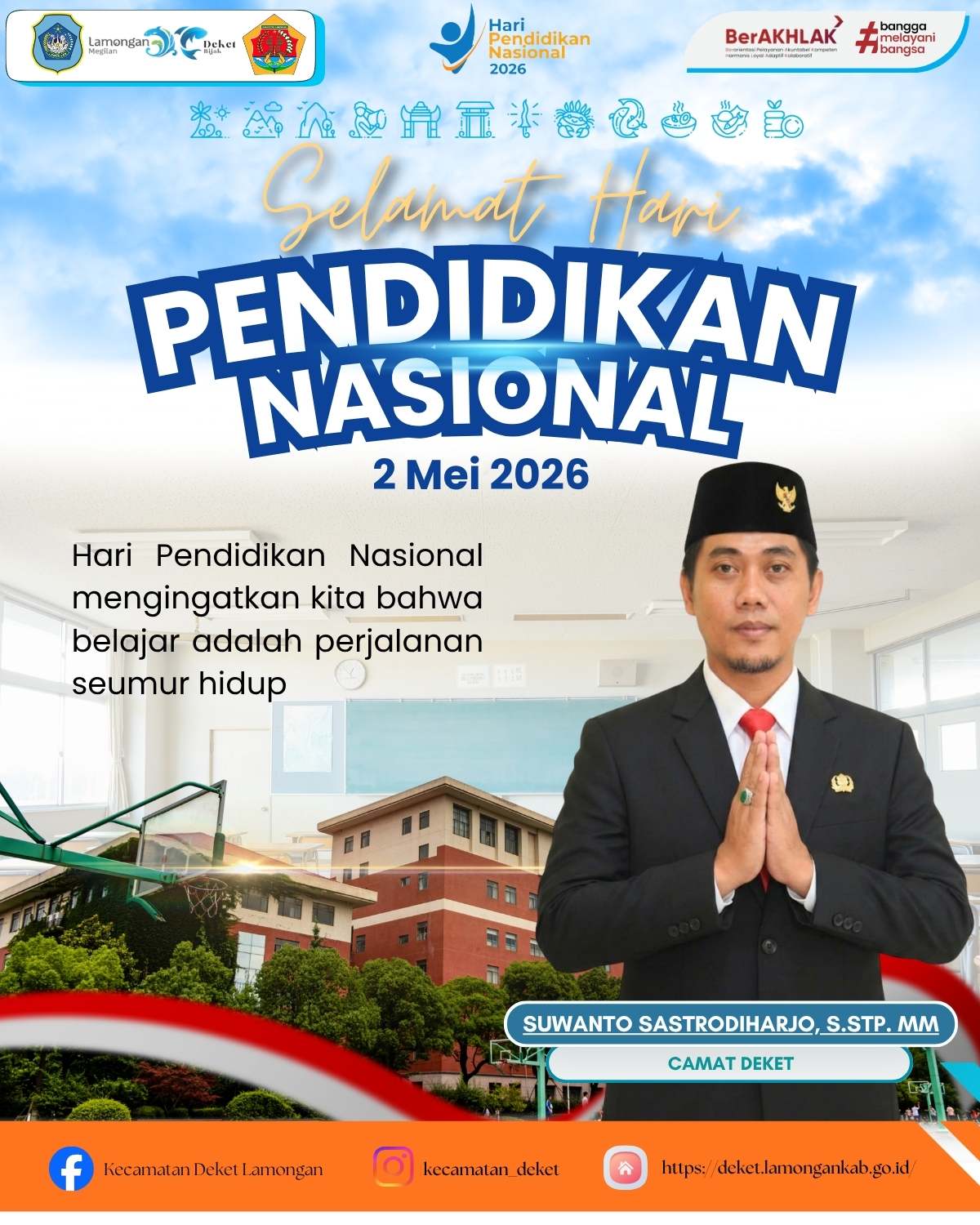 Foto: SELAMAT MEMPERINGATI HARI PENDIDIKAN NASIONAL 2026