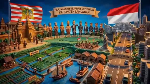 Foto: PERJALANAN SEJARAH 457 TAHUN KABUPATEN LAMONGAN