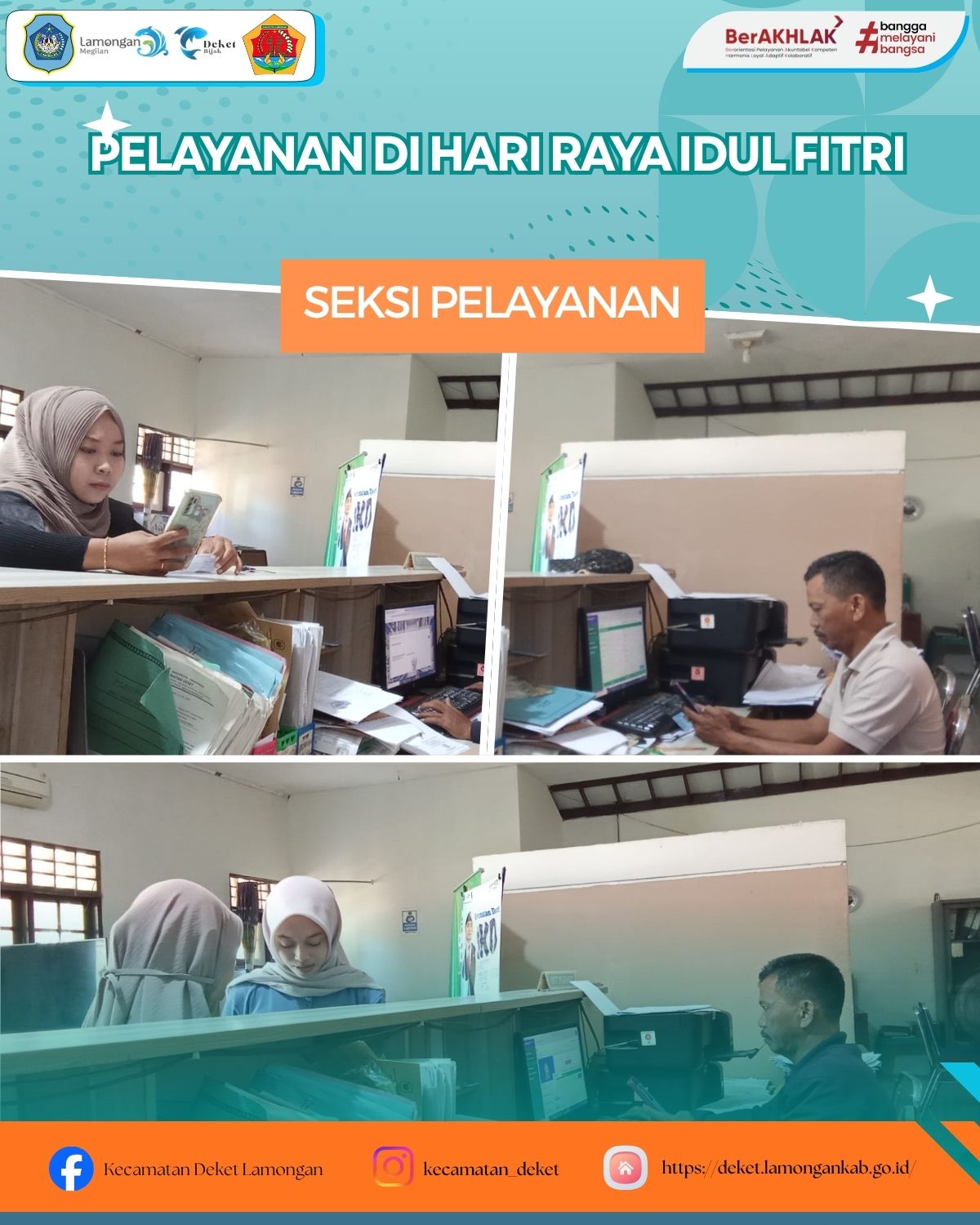 Foto: PELAYANAN DI HARI RAYA IDUL FITRI 2026