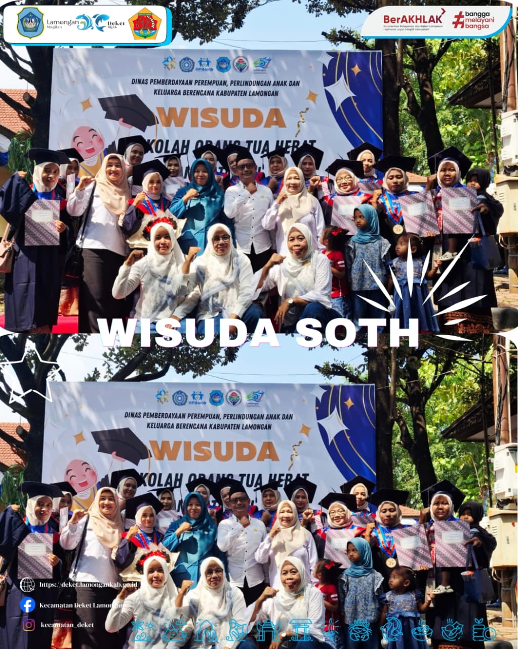 Foto: Kegiatan Wisuda Sekolah Orang Tua Hebat (SOTH)