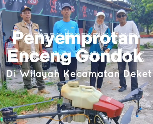 Foto: PENYEMPROTAN ECENG GONDOK