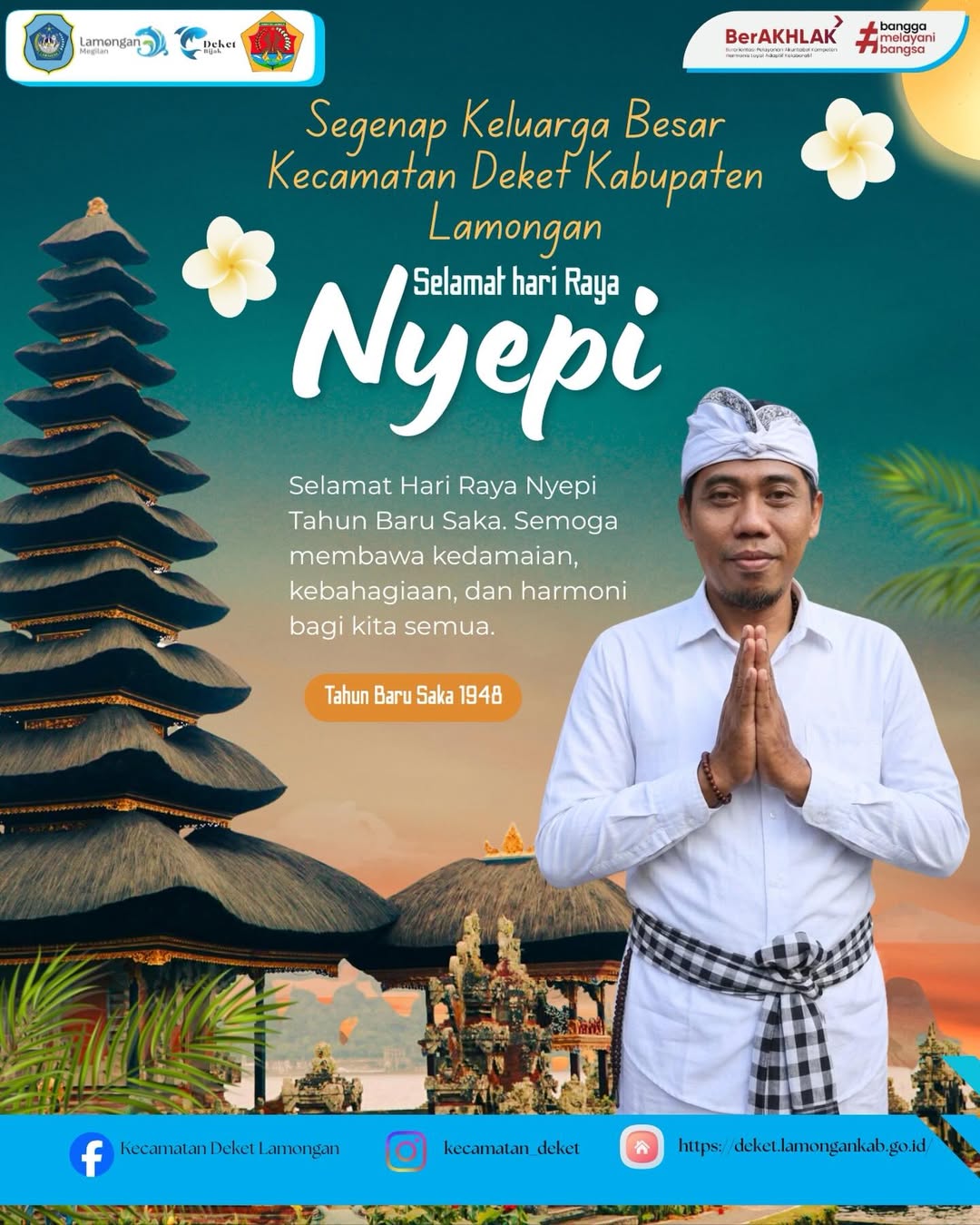 Foto: Selamat Hari Raya Nyepi Tahun Baru Saka 1948