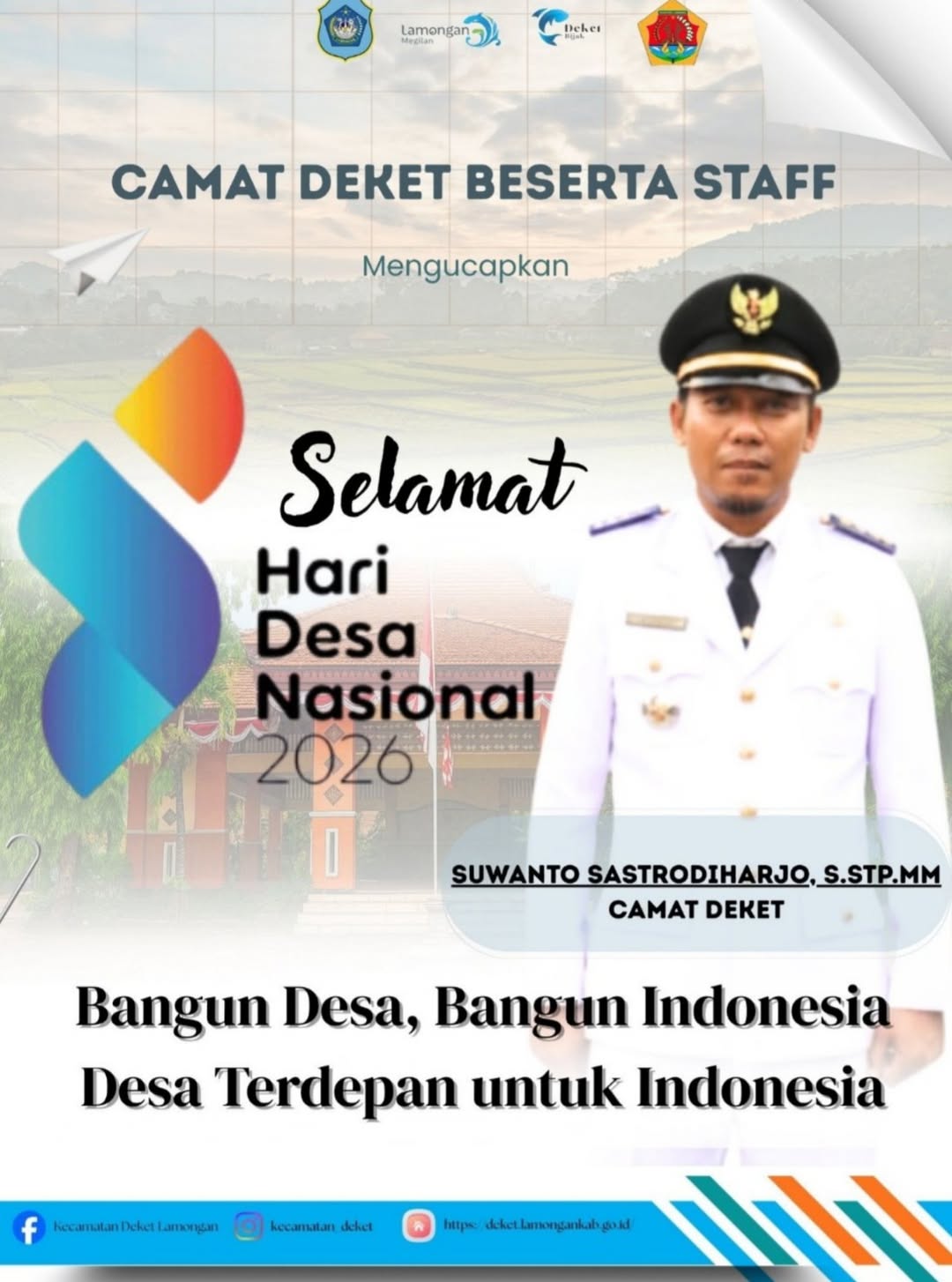 Foto: SELAMAT HARI DESA NASIONAL 2026
