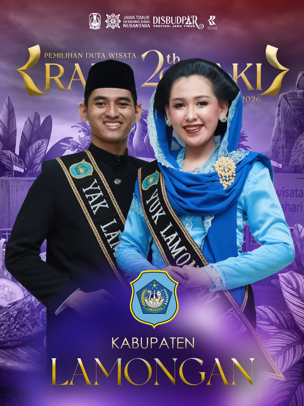 Foto: ROAD TO 28th PEMILIHAN DUTA WISATA RAKA RAKI JAWA TIMUR 2026