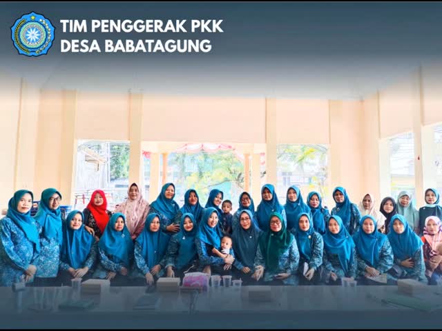 Foto: Pertemuan Rutin Pleno PKK Desa Babatagung Kecamatan Deket Kabupaten Lamongan