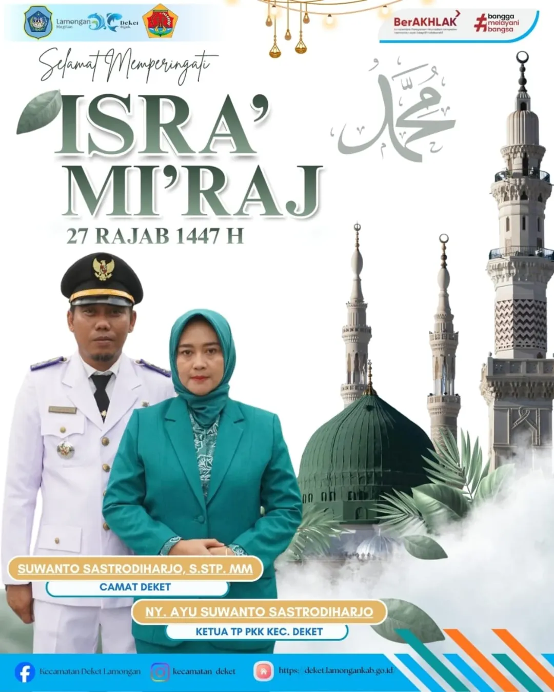 Foto: SELAMAT MEMPERINGATI ISRA MI’RAJ NABI MUHAMMAD SAW