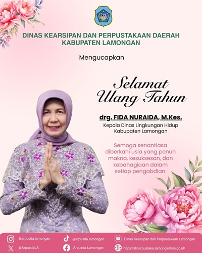 Foto: Selamat Ulang Tahun kepada drg. Fida Nuraida, M.Kes.,