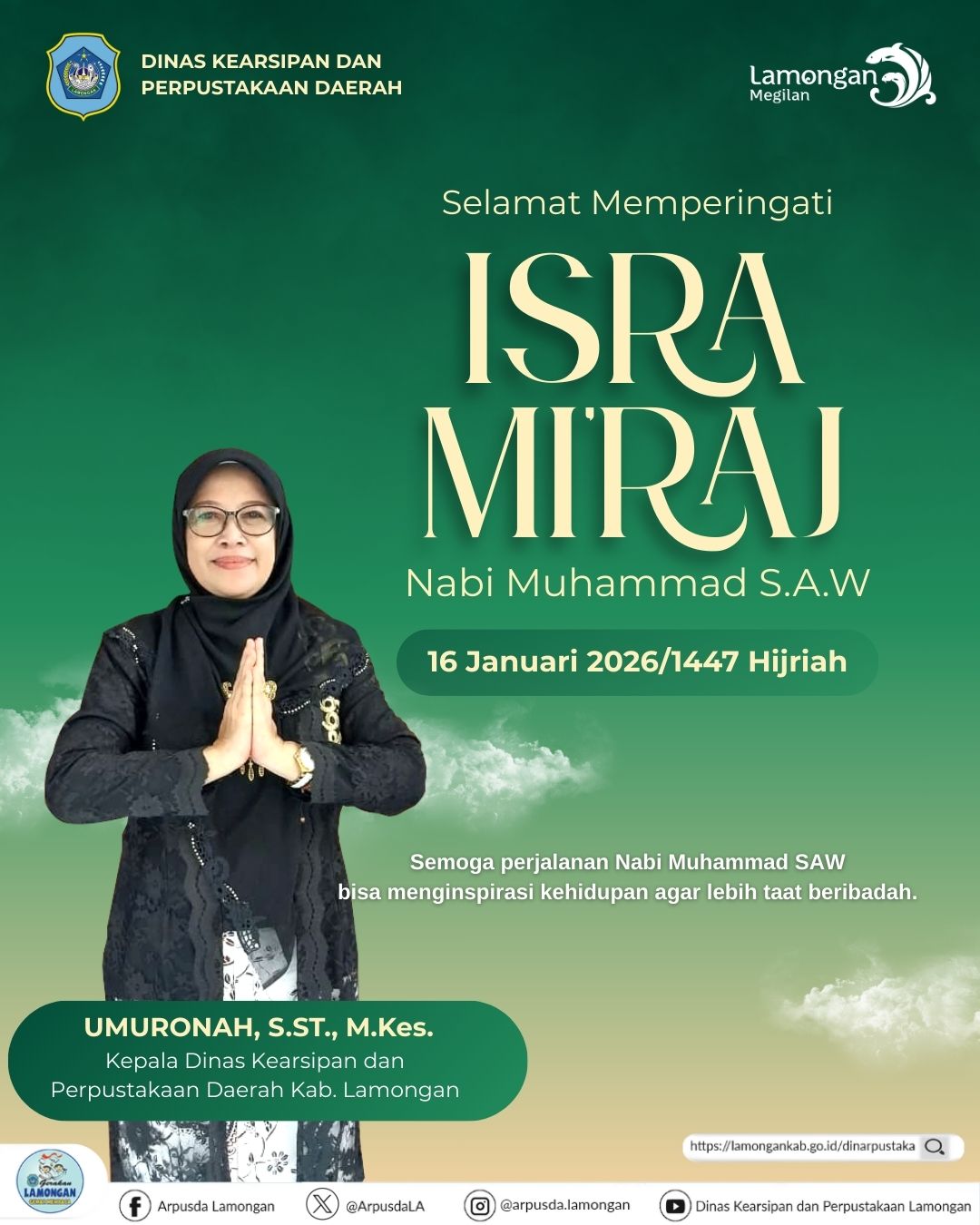 Foto: Peringatan Isra Mi'raj Nabi Muhammad SAW