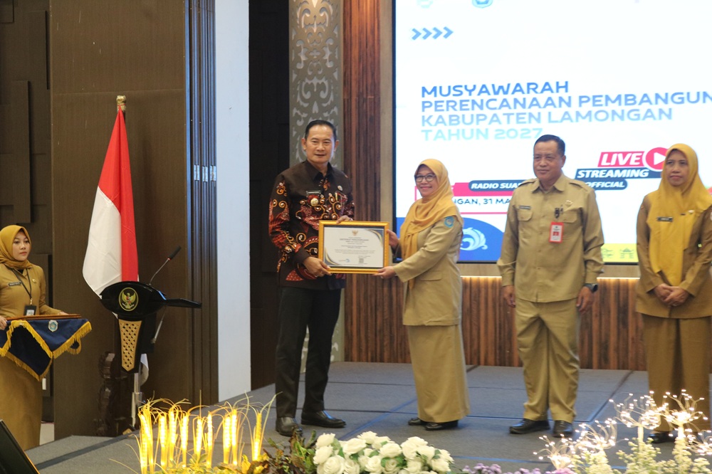 Foto: Dinas Arpusda Raih Penghargaan Perangkat Daerah Terbaik I