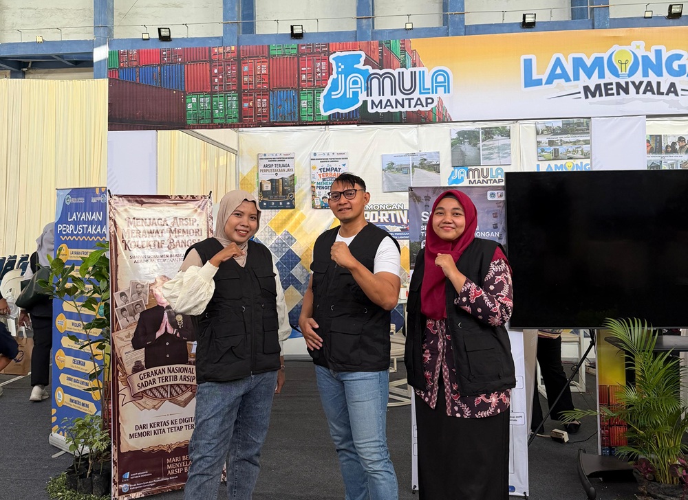 Foto: Dinas Arpusda Ikuti Lamongan Exportiva Season III 2026 Hari Kedua