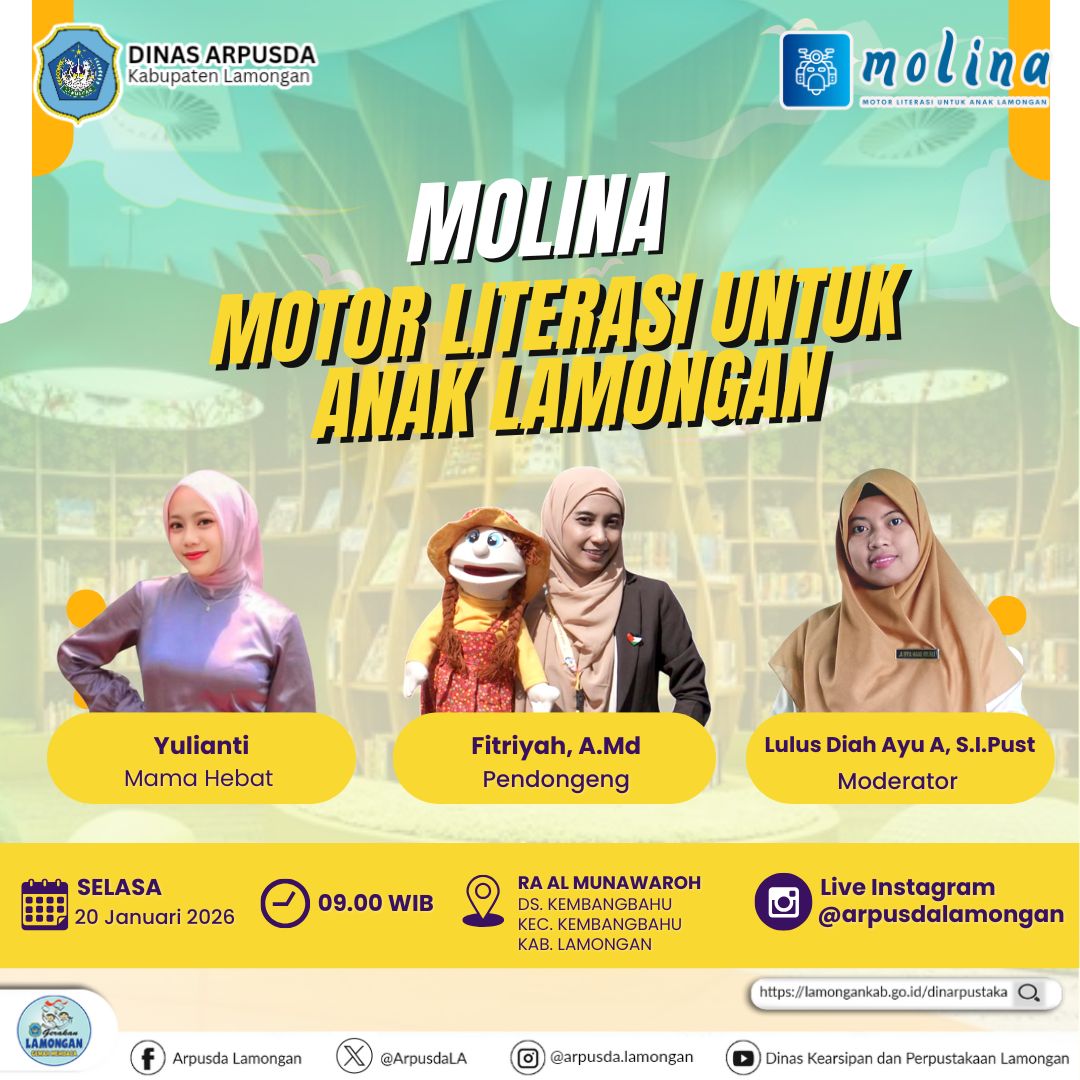 Foto: MOLINA (Motor Literasi untuk Anak Lamongan)
