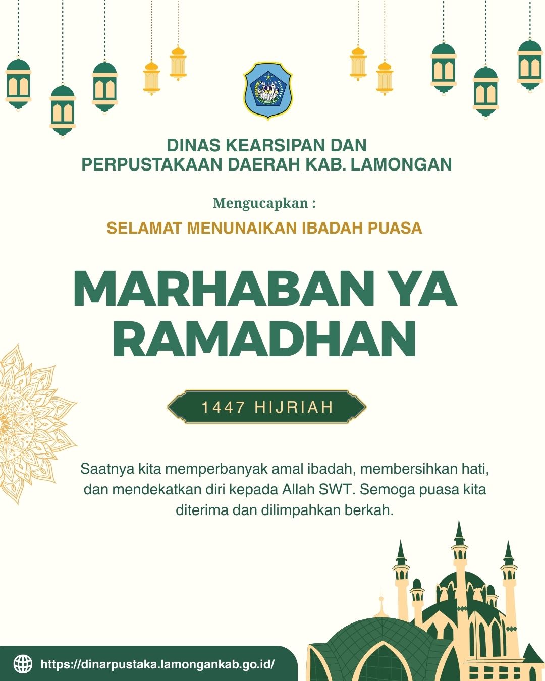 Foto: Marhaban Ya Ramadhan