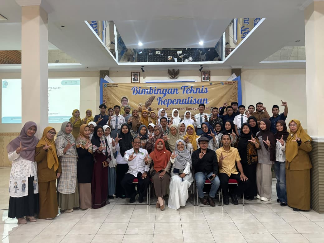 Foto: Bimtek Kepenulisan Berbasis Konten Budaya Lokal Di Dinas Arpusda
