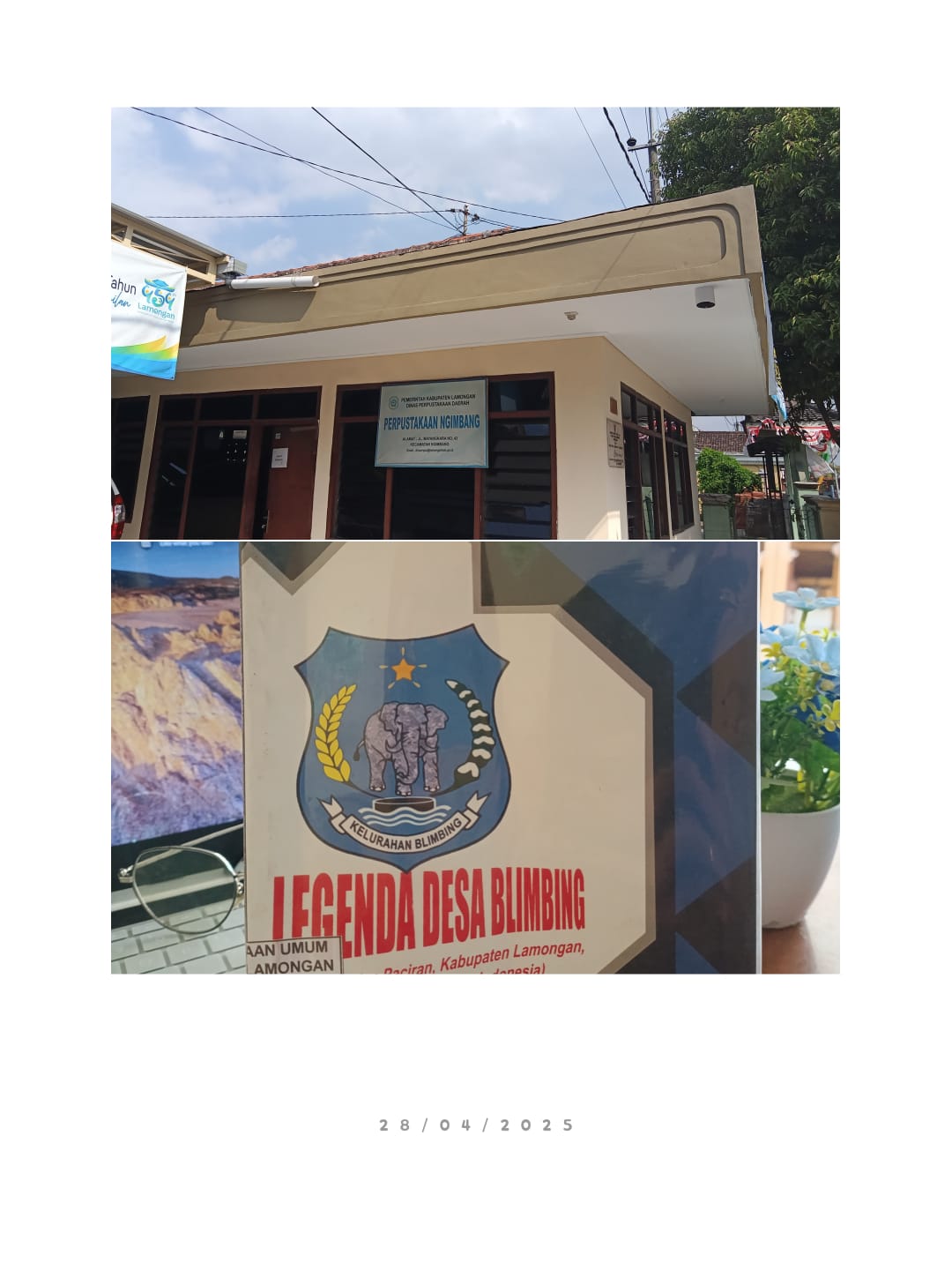 KOLEKSI LOKAL KONTEN LAMONGAN DAPAT DI BACA DI PERPUSTAKAAN KECAMATAN NGIMBANG