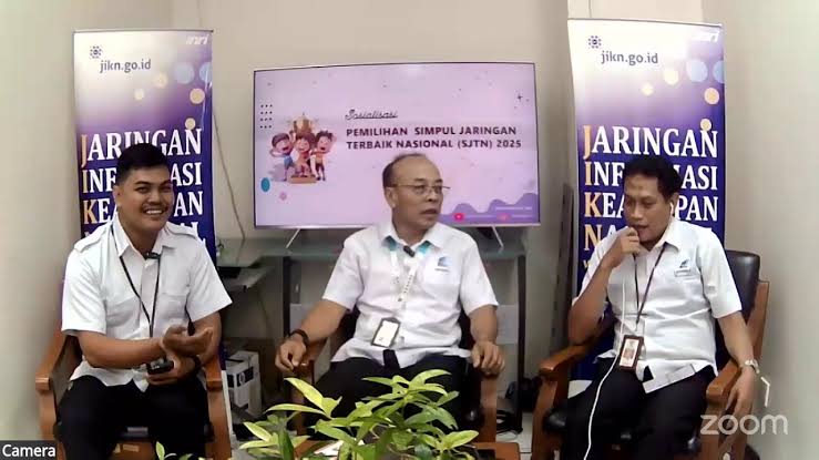 BIDANG PENGELOLAAN DAN LAYANAN KEARSIPAN MENGIKUTI SOSIALISASI PEMILIHAN SIMPUL JARINGAN TERBAIK NASIONAL TAHUN 2025