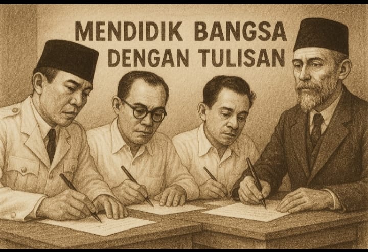 SAATNYA PENA KEMBALI MENUNTUN NEGERI