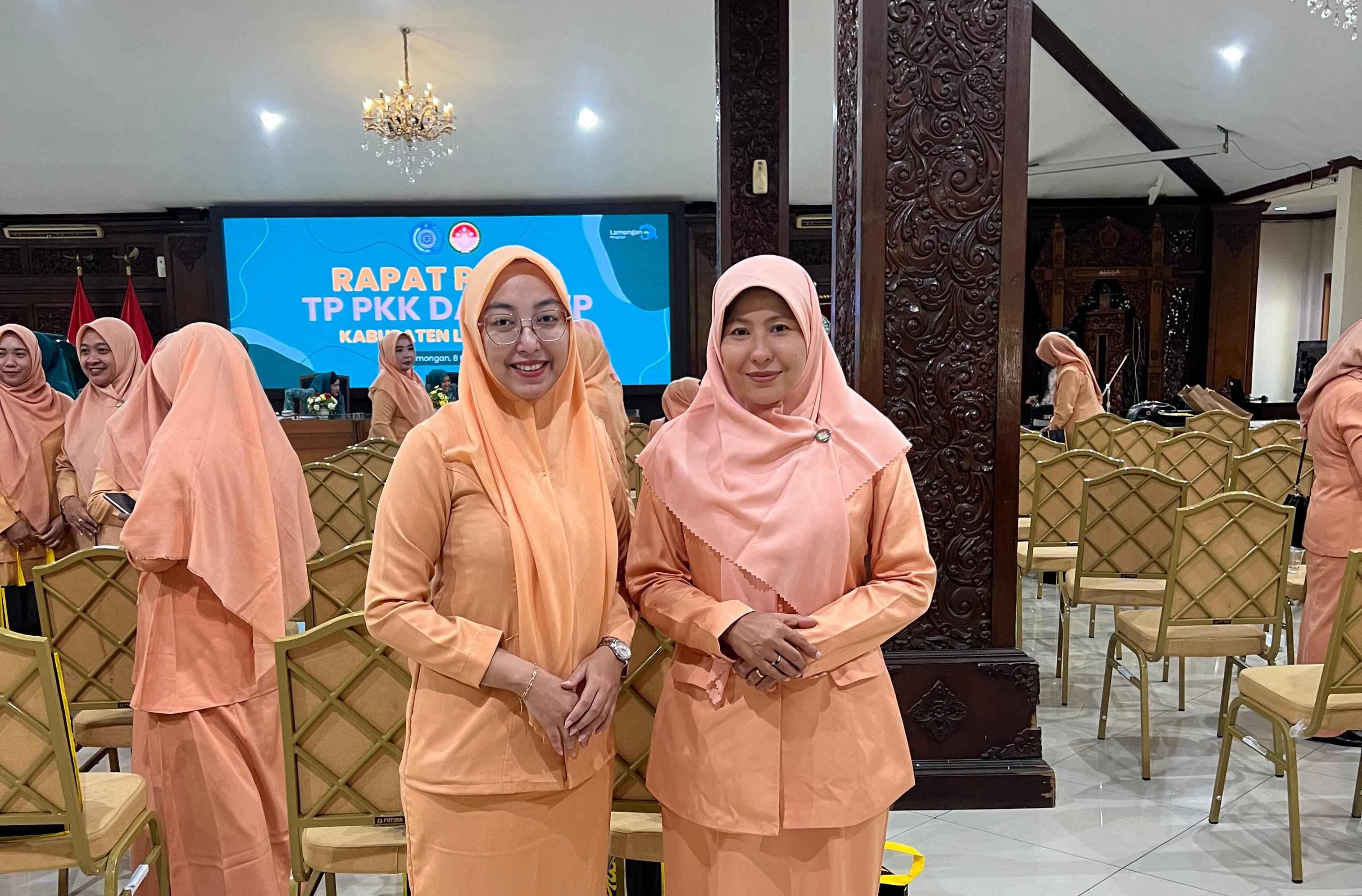 KETUA DWP ARPUSDA HADIRI PERTEMUAN PLENO TP PKK DAN DHARMA WANITA PERSATUAN