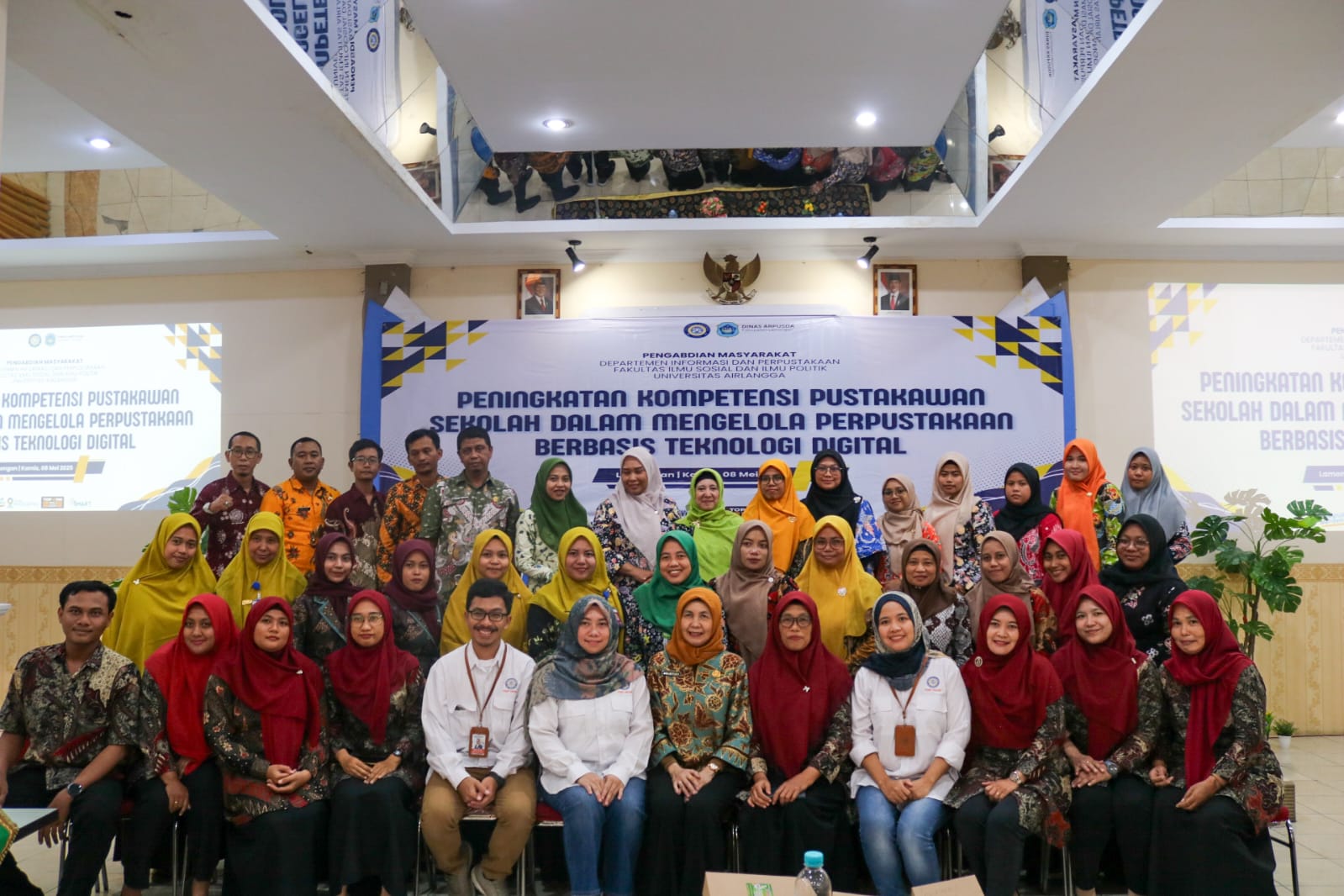 Kolaborasi Dinas Perpustakaan Lamongan dan UNAIR: Tingkatkan Kompetensi Pustakawan Era Digital