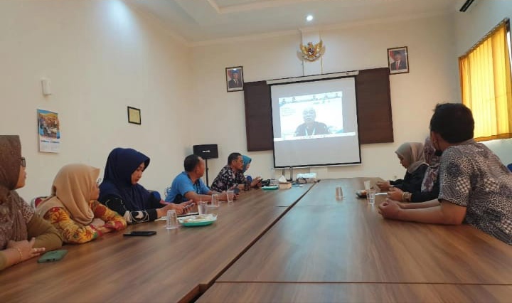 Dinas Arpusda Lamongan Ikuti Zoom Meeting Pemilihan Simpul Jaringan Terbaik Nasional 2025