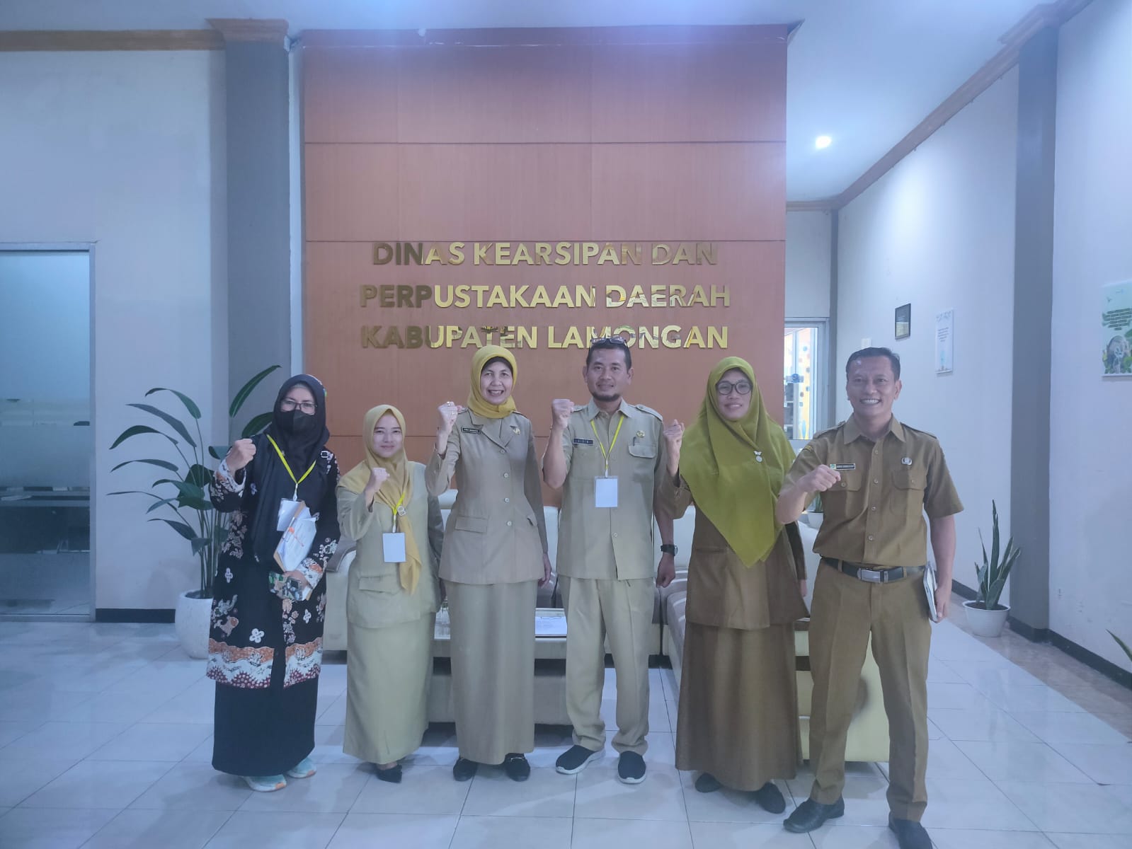 Penilaian Lomba Kantor Berbudaya Lingkungan Antar OPD se Kabupaten Lamongan