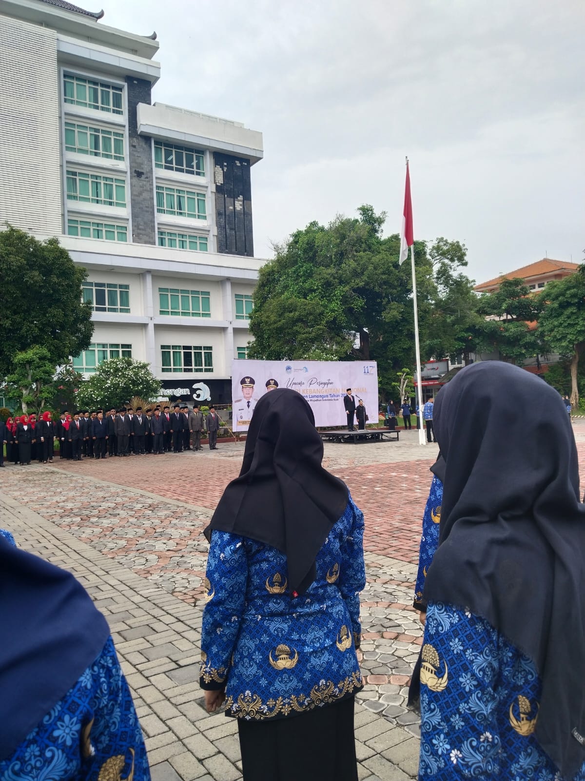 Dinas Arpusda Ikuti Upacara Peringatan Hari Kebangkitan Nasional ke-117 di Kabupaten Lamongan