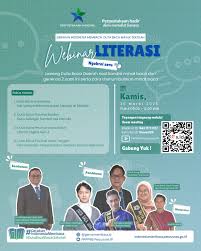 Webinar Literasi : "Duta Baca Masuk Sekolah"