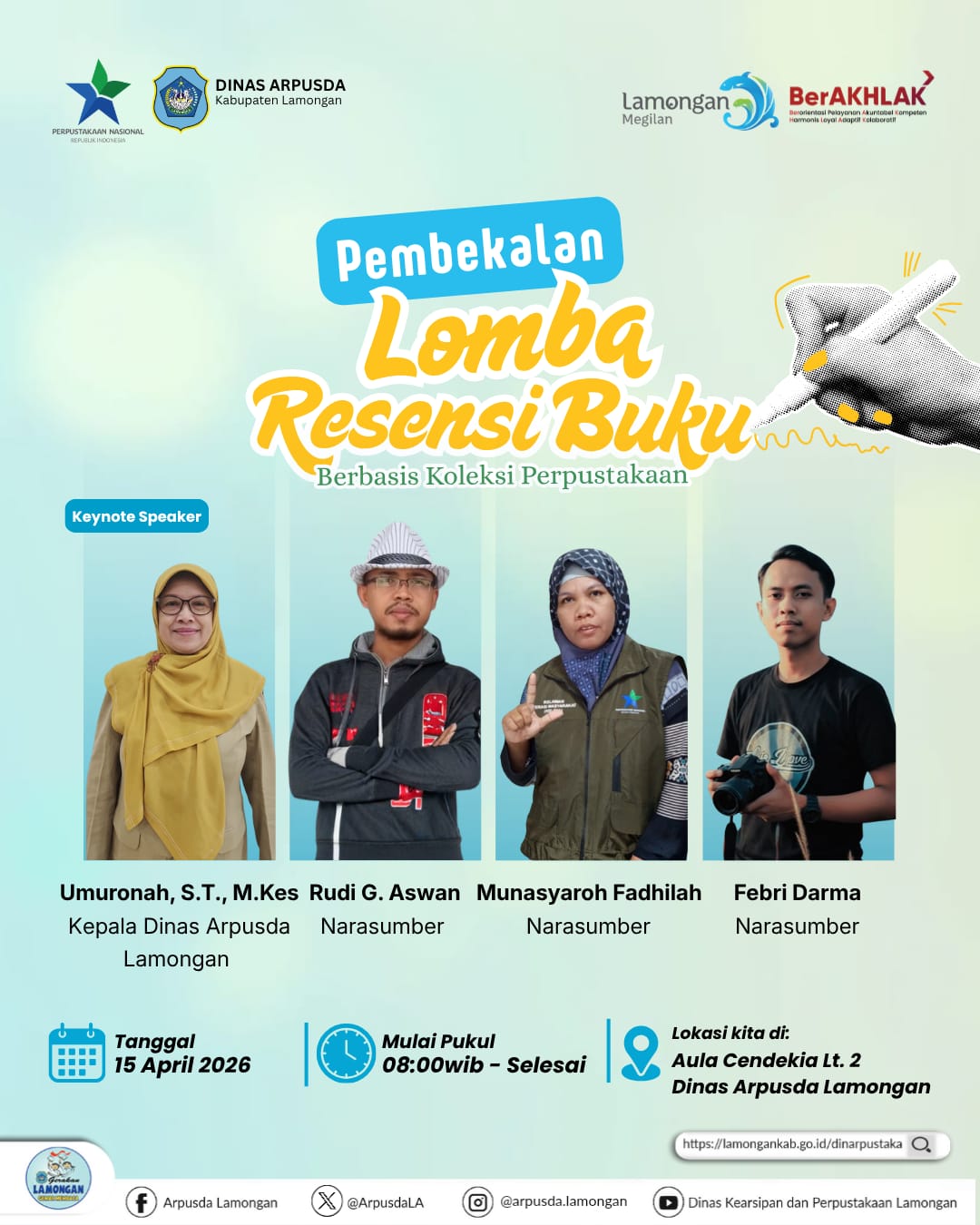 Foto: Pembekalan Resensi Buku