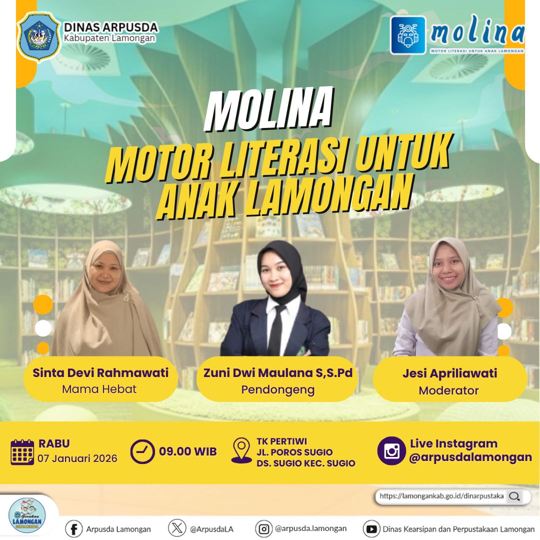 Foto: MOLINA (Motor Literasi untuk Anak Lamongan)