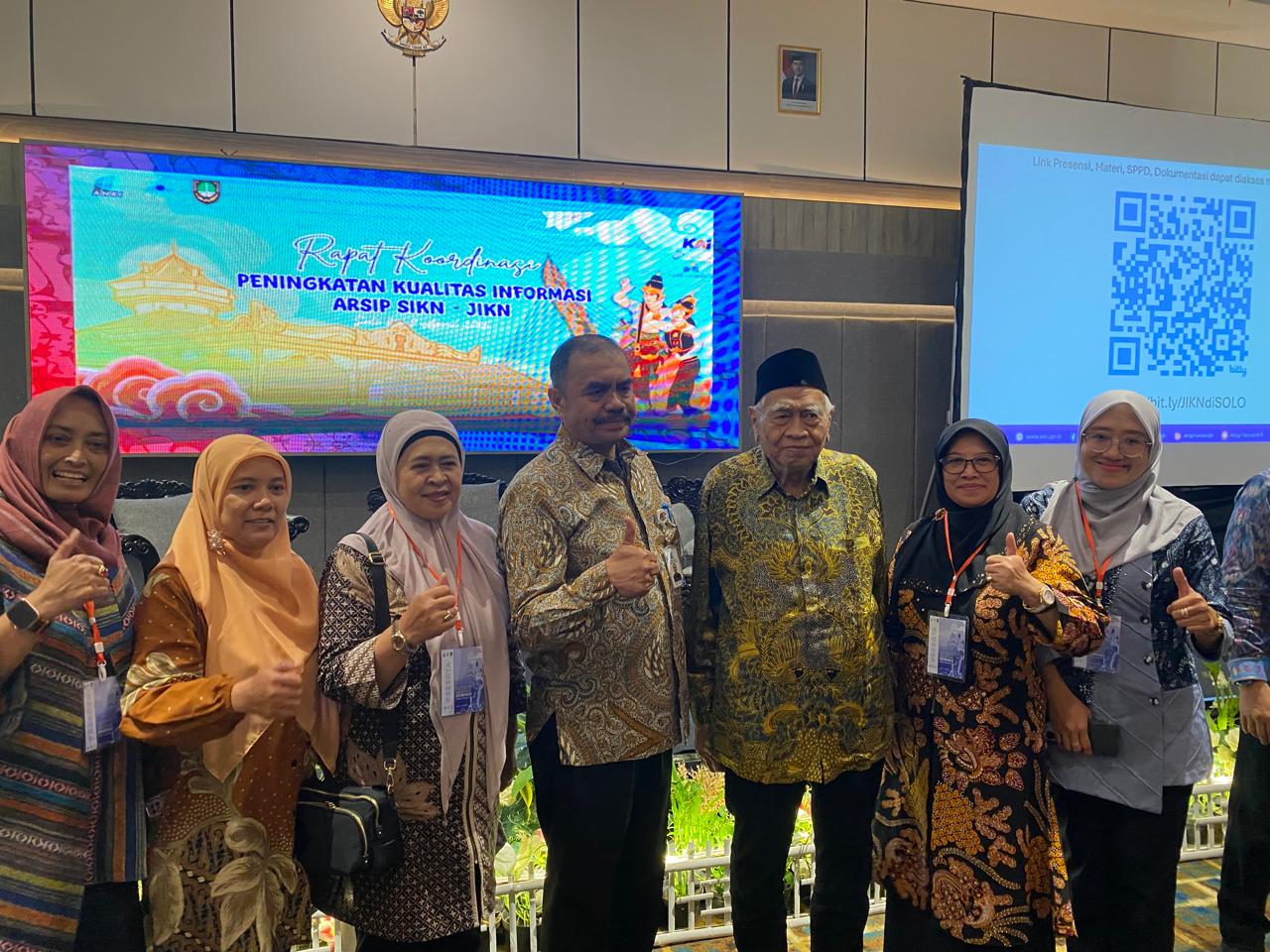 Foto: Arpusda Lamongan Hadiri Rapat koordinasi Kualitas Informasi Arsip