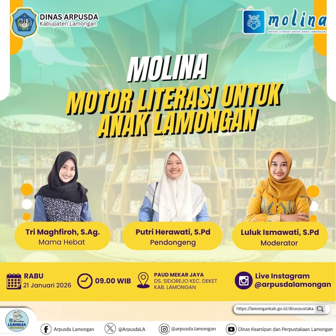 Foto: MOLINA (Motor Literasi untuk Anak Lamongan)