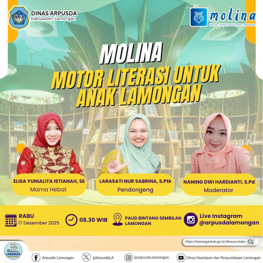 Foto: MOLINA (Motor Literasi untuk Anak Lamongan)
